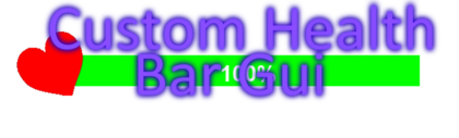 Custom Health Bar