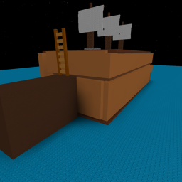 Pirate ship battle