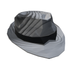 White Celestial Fedora
