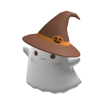 Roblox Item Cute Witch Ghost Halloween Suit 