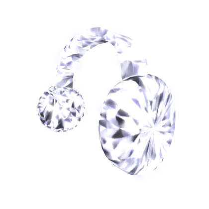 GLOWING diamond headphones