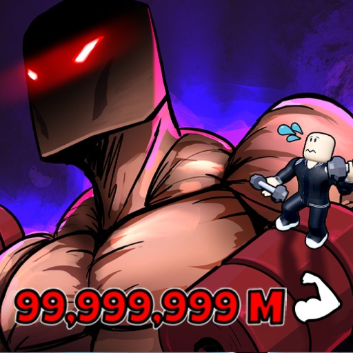 [PVP] Rage Gym Simulator official Roblox game thumbnail