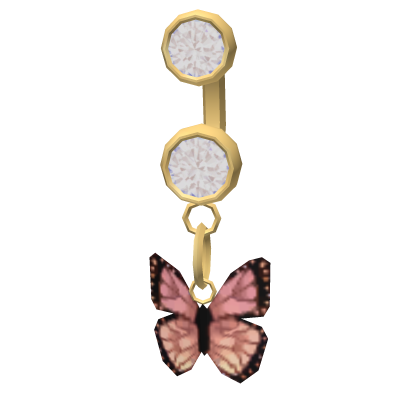 Y2K Butterfly Belly Piercing (3.0) Roblox item