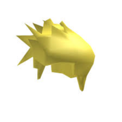 Yellow Cool Hair Roblox decal