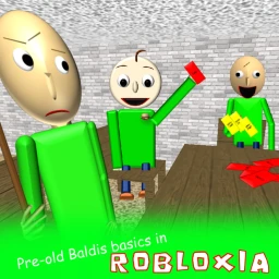 Pre-Old Baldi's basics in Robloxia icon