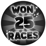 Won 25 Races