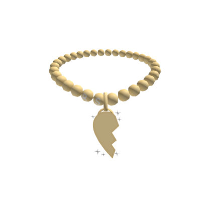 ♡ : ruru half locket beaded necklace