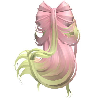 Windy Kitsune Fox Empress (Pink&Green) Roblox item