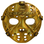 [FREE]🪙24k Golden Tazzer's Hockey mask