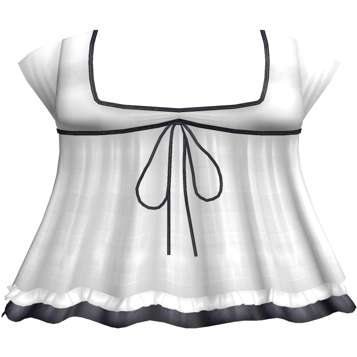 pretty gothic ruffled dress white 2