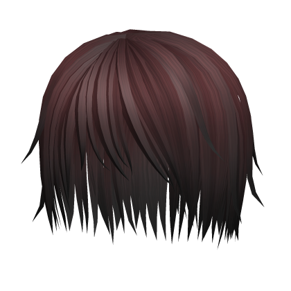 🧰Red Messy Emo Anime Vkei Punk Hair🧰