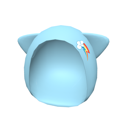 Rainbow dash MLP hood