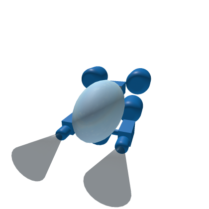 Ro-war plane! (blue)