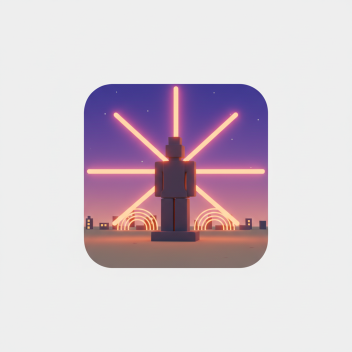Black Rock City: Glow Tour