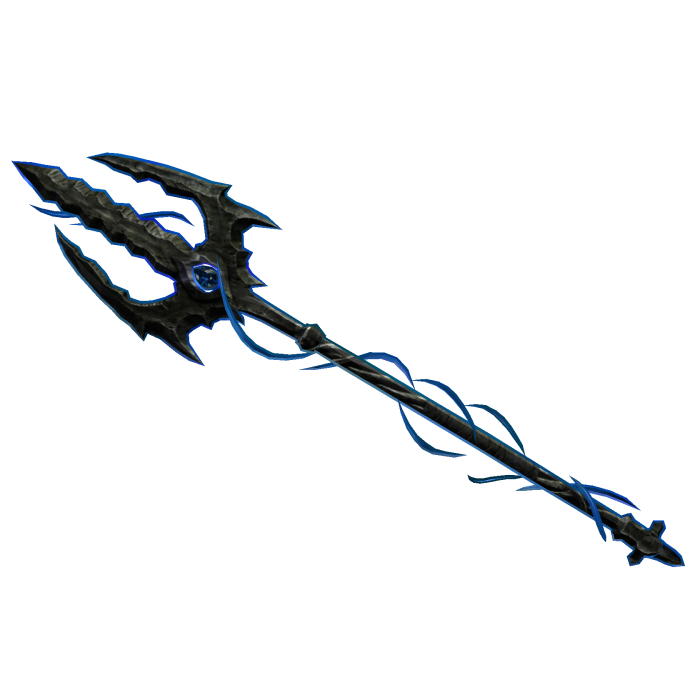 Blue Magical Dark Knight Trident