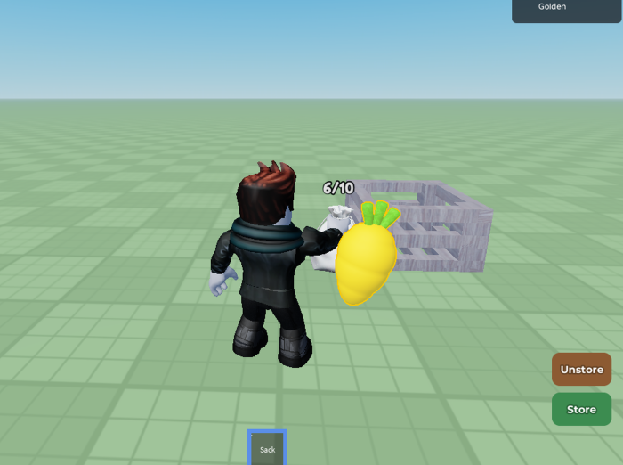 Sack Inventory System – Collect, Store & Drop preview 1