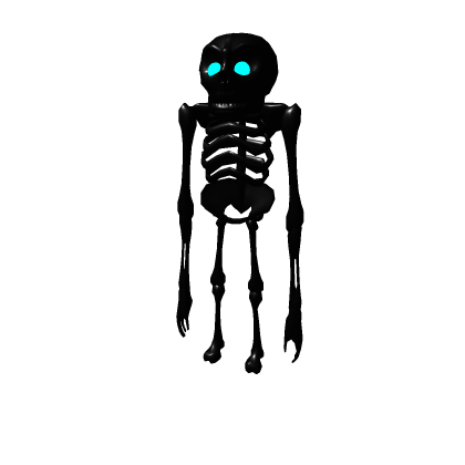 Black Skeleton (Teal Eyes)