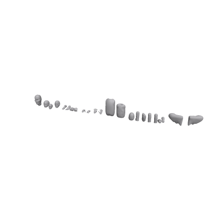 Basic spirit halloween model parts