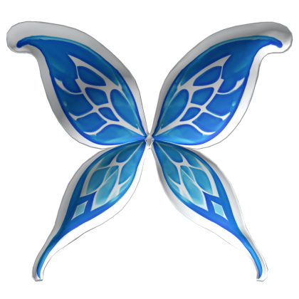 Blue Elf Wings Back