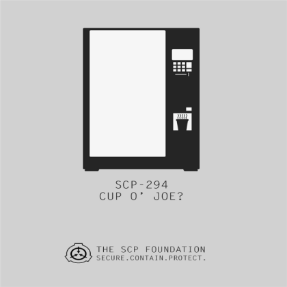 SCP Foundation Poster: SCP-294 Roblox decal