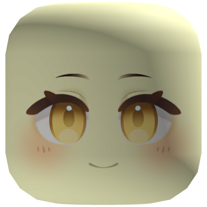 Roblox Item Cute Smile Face Mask (Yellow Eyes)