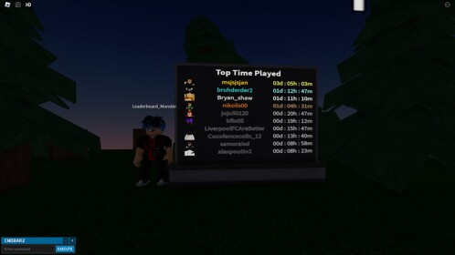 LEADERBOARD GAME![BEACH!]