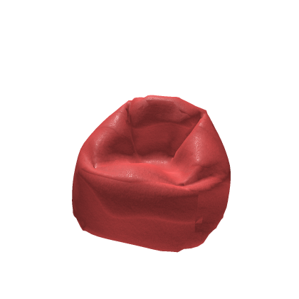 Bean Bag Chair / Red Beanbag