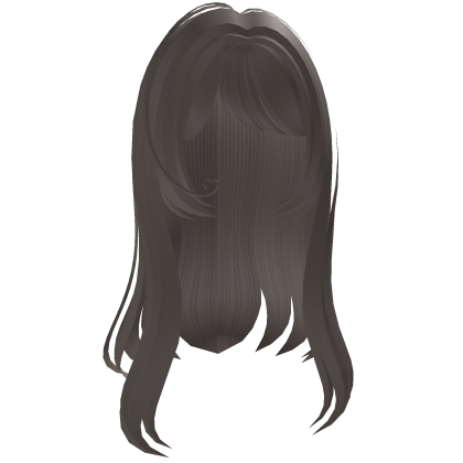 ୨୧ : Cute Layered Butterfly Hair (Ash Brown)