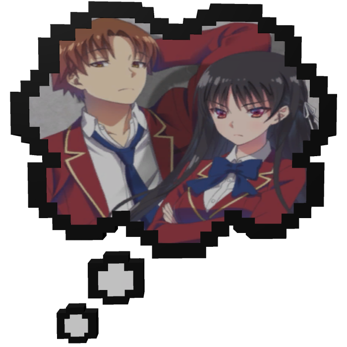Kiyotaka Ayanokoji & Suzune | Thinking Bubble 