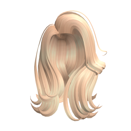 Blonde Pretty Girl Hair Roblox item