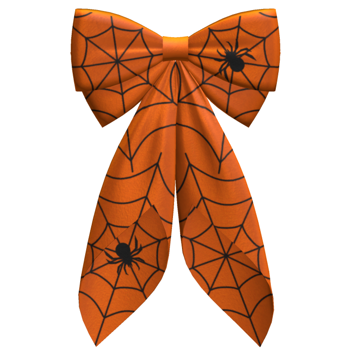 Halloween Orange Hair Bow 🎃