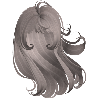 Ash Blonde Wind Swept Hair