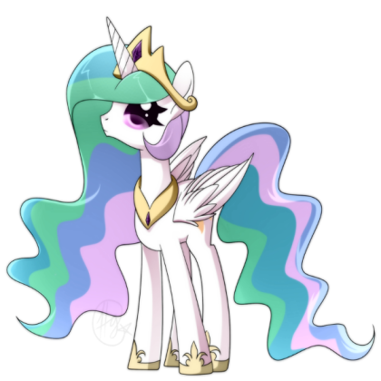 Chibi Princess Celestia Roblox decal