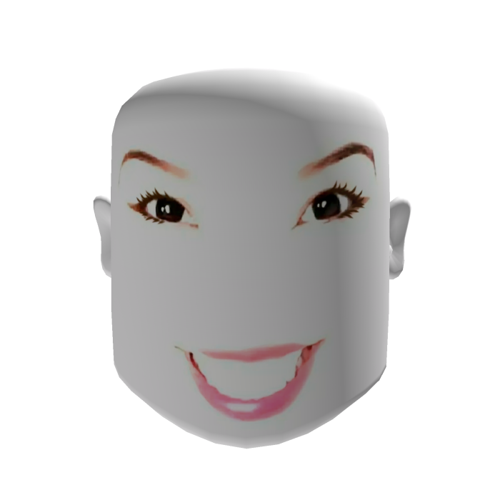 Cute woman smile mask halloween 