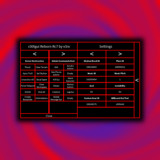 c00lkidd Script Menu