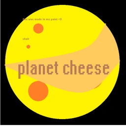 planet cheese  icon
