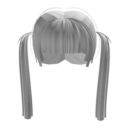 Kawaii Alt Punk / Emo Twintails in White Roblox item