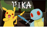 Pika made by black panther, Rock Rough, Captain M