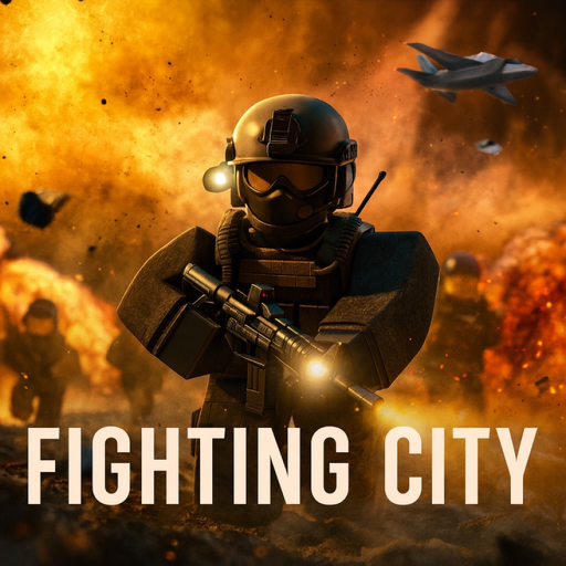 Fighting City - انحلت المشاكل! official Roblox game thumbnail