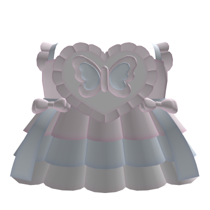 𖹭◞  mi pastel butterfly cutie dress 