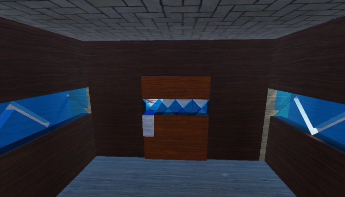 wooden house model preview 2