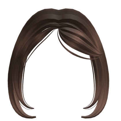 Swoopy Bangs in Brown