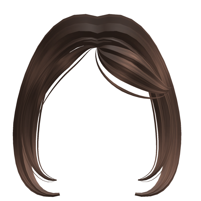Swoopy Bangs in Brown