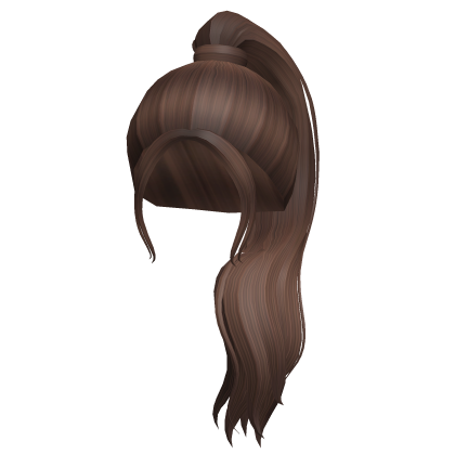 Wavy Cheer Ponytail in Brown Roblox item