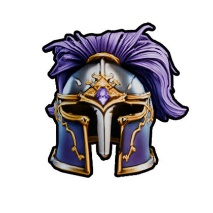 Royal Amethyst Helmet
