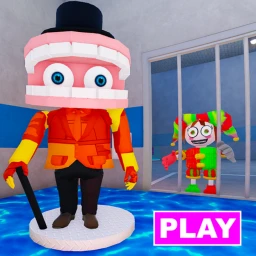 🎪 AMAZING CIRCUS Prison run! (Escape Obby) icon