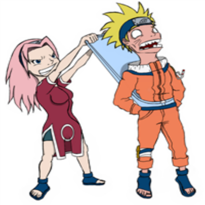 naruto gets a wedgie Roblox decal