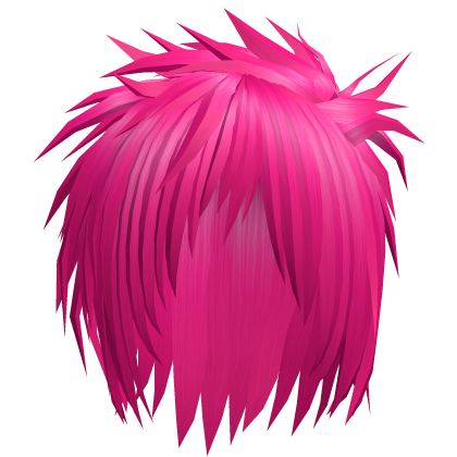 Hot Pink Gyaruo J-rock Visual Kei Messy Hair 73.