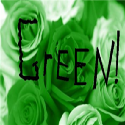 green Roblox decal