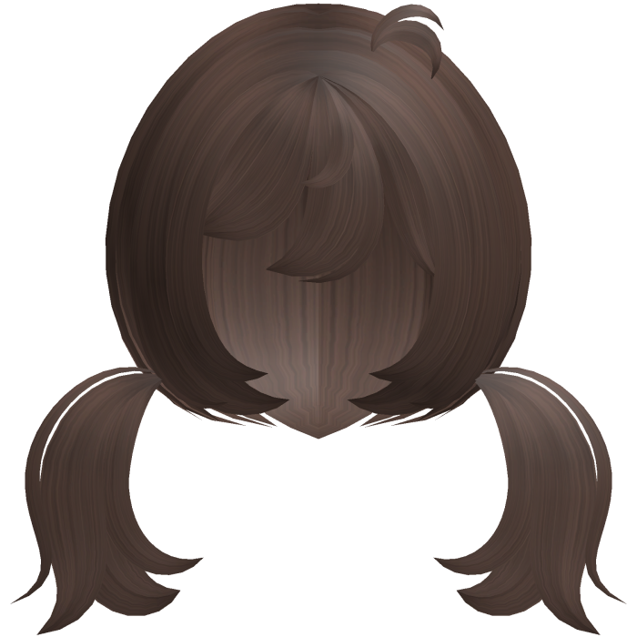 cute babydoll tweencore pigtails in brown